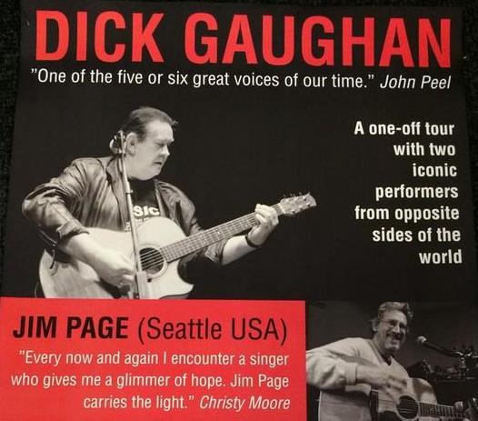 Dick Gaughan and Jim Page poster